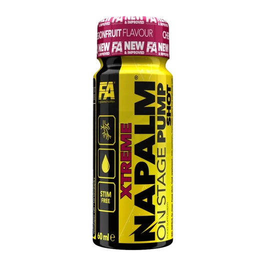 FA Xtreme Napalm On stage pump shot Stim free 60ml – Evercastle Nutrition