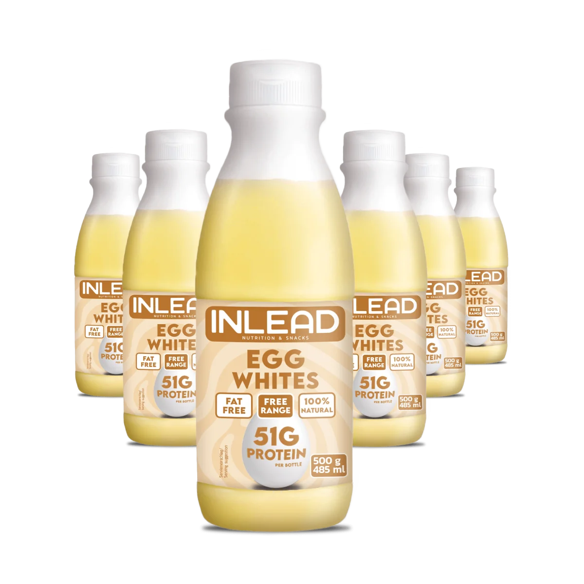 Inlead Egg Whites [6er Tray] 6 x 500g – Evercastle Nutrition