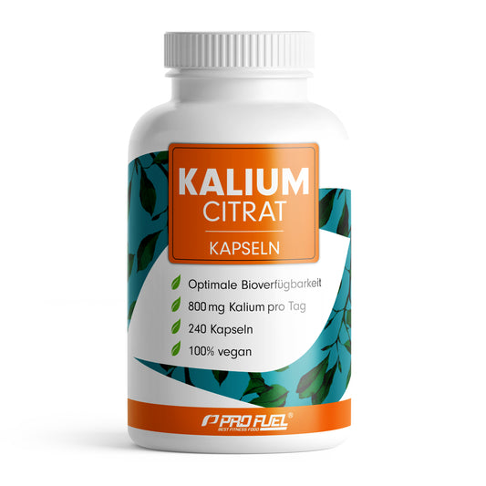 ProFuel Kalium Citrat 240 Kapseln