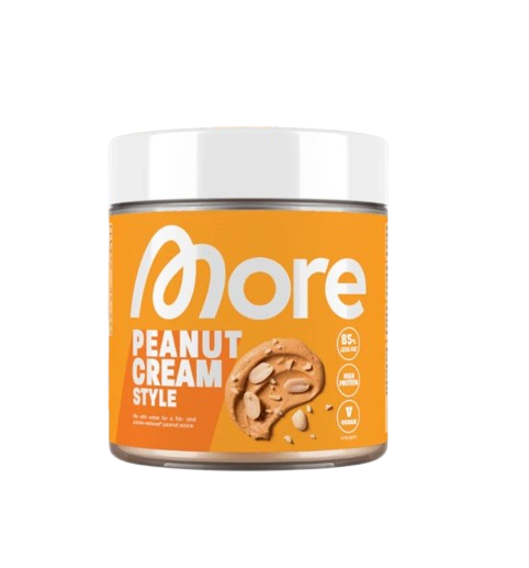 More Nutrition Peanut Cream Style 250g – Evercastle Nutrition