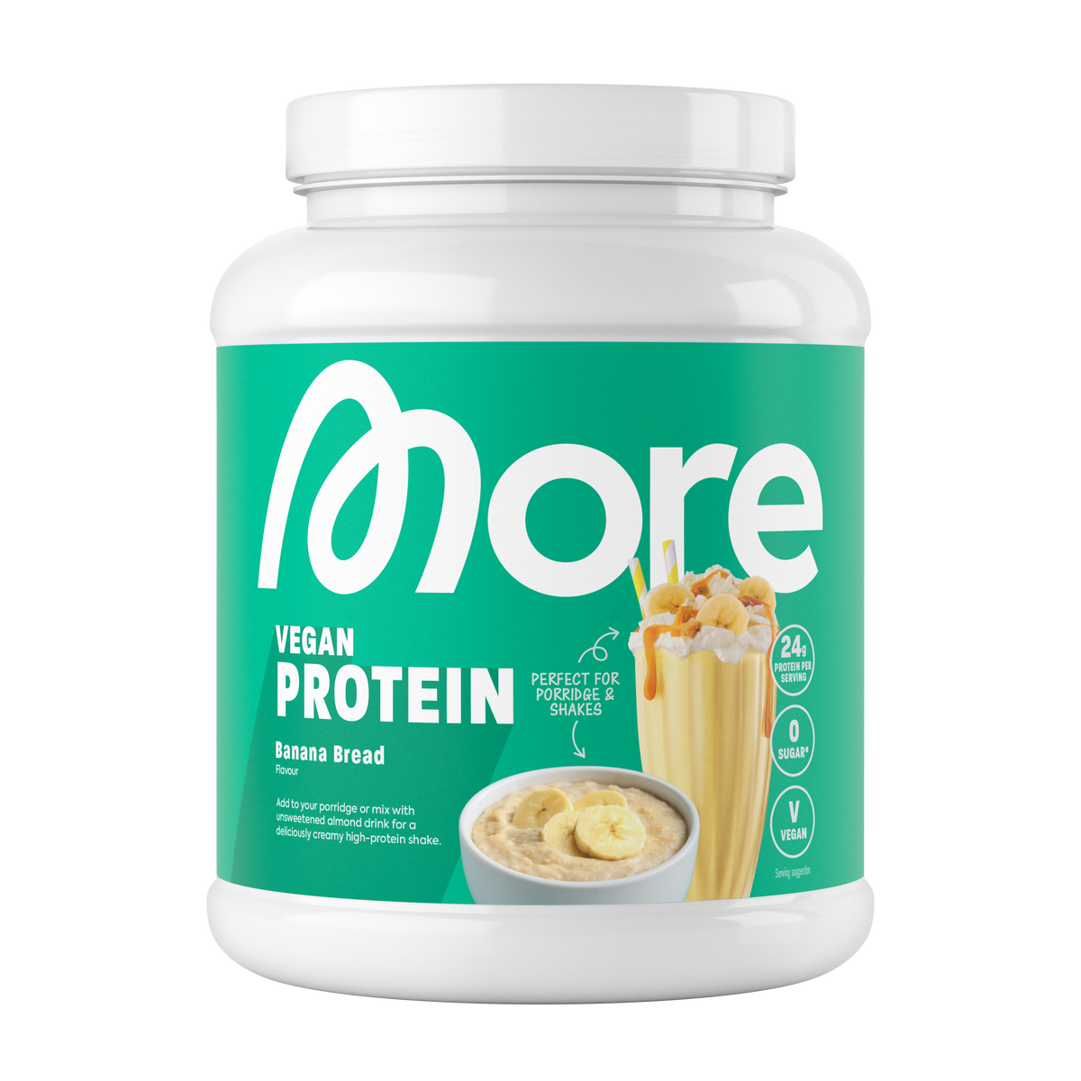 More Nutrition Total Vegan Protein 600g – Evercastle Nutrition