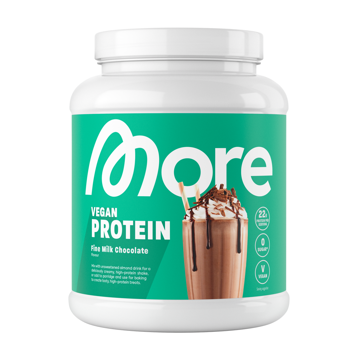 More Nutrition Total Vegan Protein 600g – Evercastle Nutrition