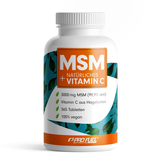 ProFuel MSM + Vitamin C 2000mg 365 Tabletten