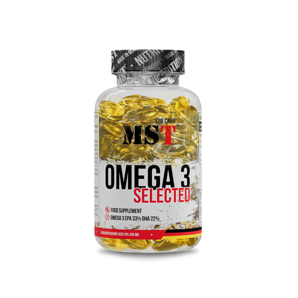 MST Omega 3 Selected 120 Caps – Evercastle Nutrition