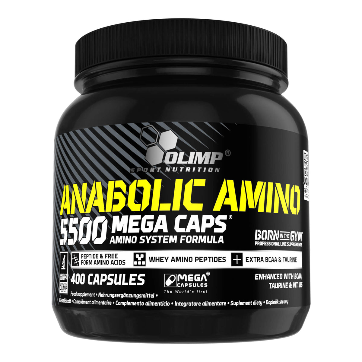 Olimp Anabolic Amino 5500 Mega Caps 400 Kapseln – Evercastle Nutrition