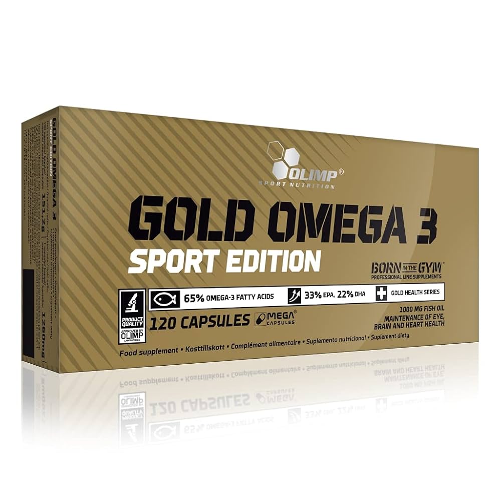 Olimp Omega 3 Sport Edition 120 Kapseln – Evercastle Nutrition