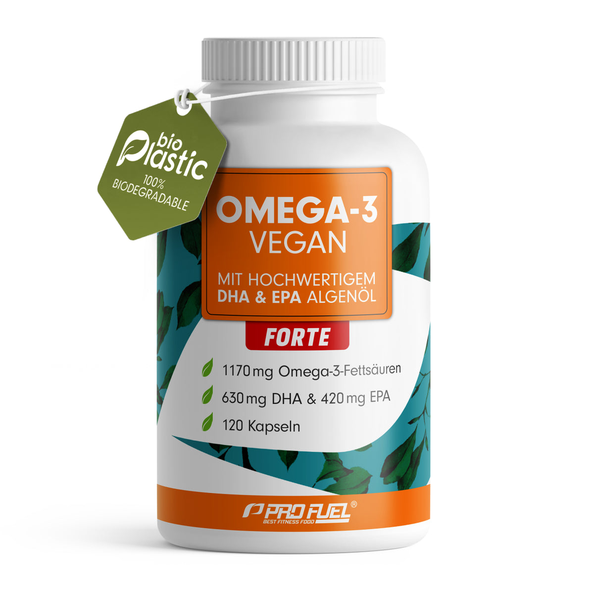ProFuel Omega 3 vegan Forte 120 Kapseln
