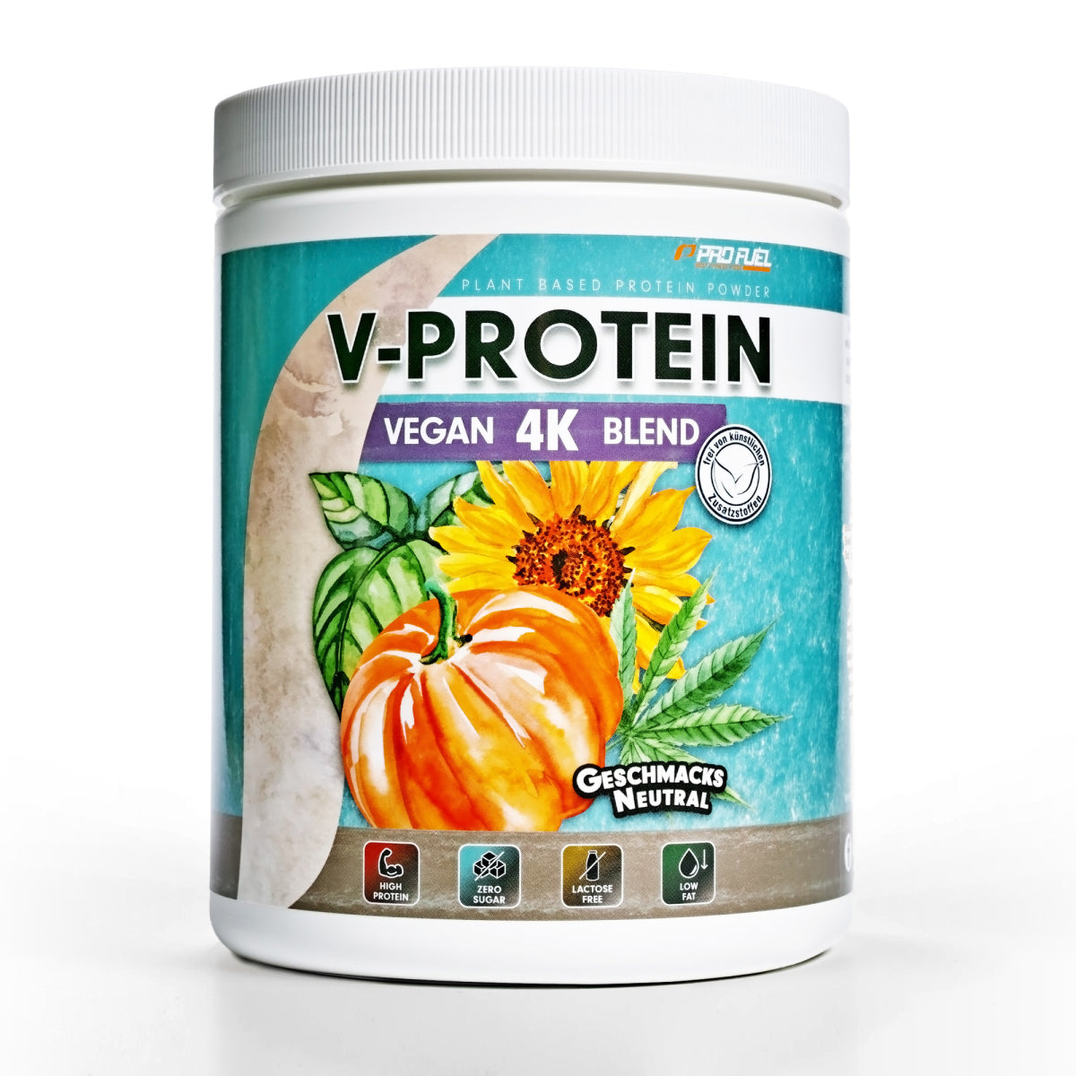 ProFuel V PROTEIN vegan 4K blend Neutral 480g – Evercastle Nutrition