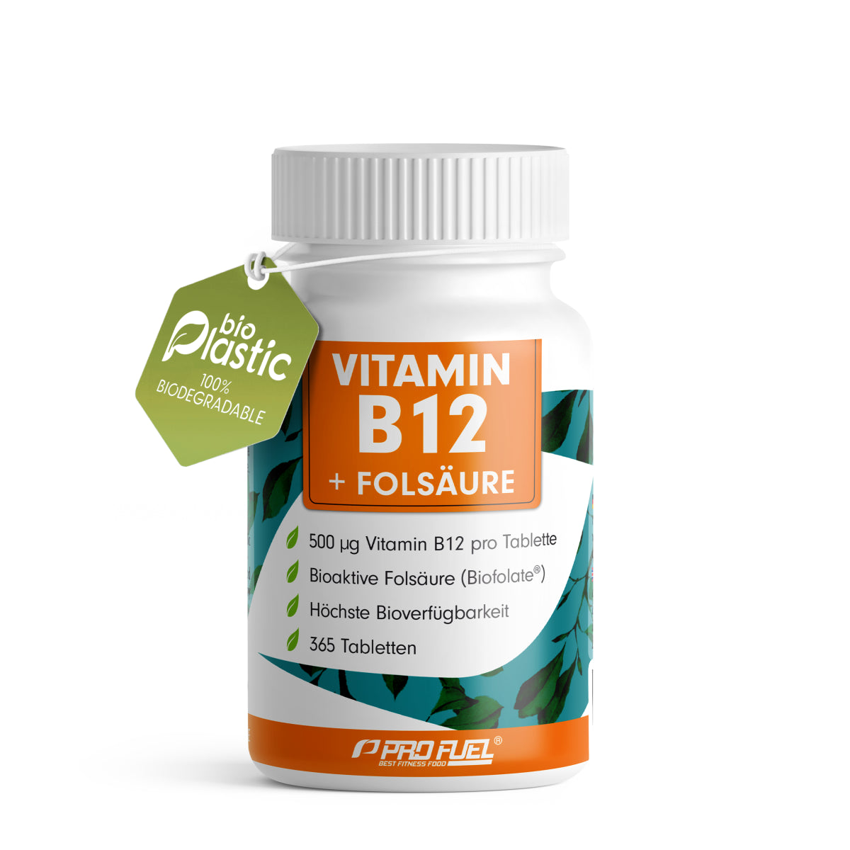 ProFuel Vitamin B12 + Folsäure 365 Tabletten – Evercastle Nutrition