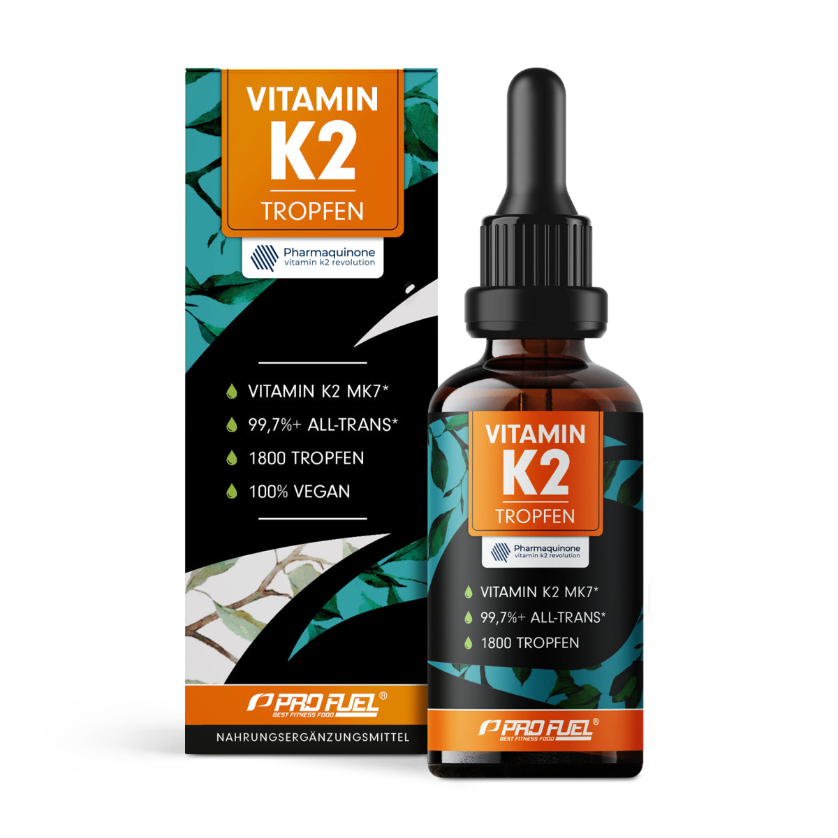 ProFuel Vitamin K2 Tropfen 50ml – Evercastle Nutrition