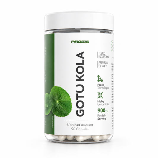 Prozis Gotu Kola 90 Kapseln – Studio-Produktfoto