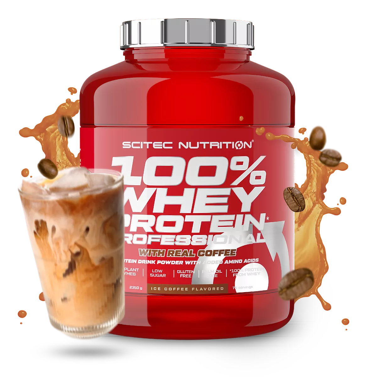 Scitec 100% Whey Professional 2350g – Evercastle Nutrition