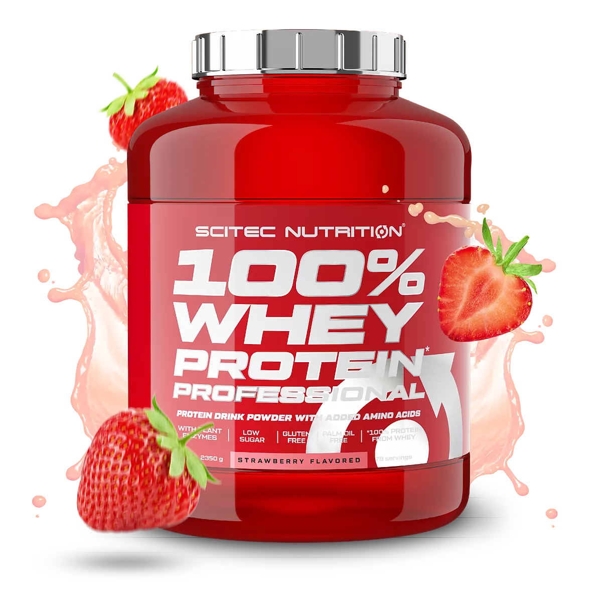Scitec 100% Whey Professional 2350g – Evercastle Nutrition