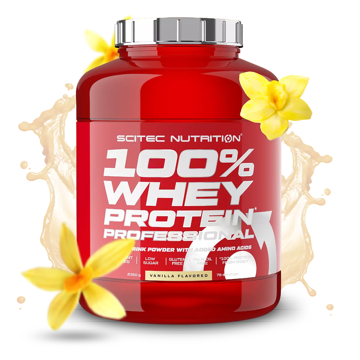 Scitec 100% Whey Professional 2350g – Evercastle Nutrition