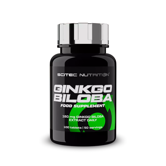 Scitec Ginkgo Biloba 100 Tabletten – Evercastle Nutrition