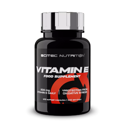 Scitec Vitamin E 200mg 100 Softgels – Evercastle Nutrition