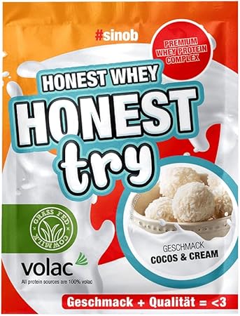Sinob Honest Whey Sample 30g – Evercastle Nutrition