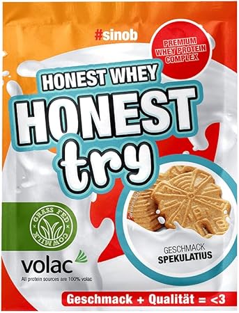 Sinob Honest Whey Sample 30g – Evercastle Nutrition
