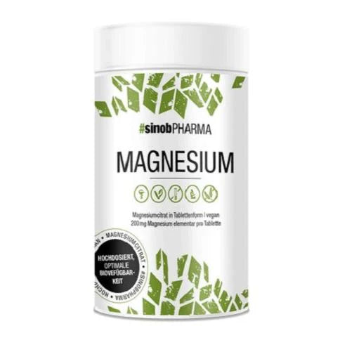 Sinob Magnesium Citrat 120 Tabl. – Evercastle Nutrition
