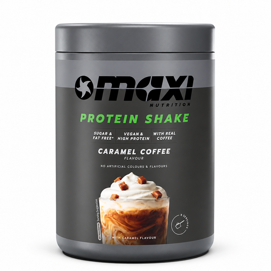 Maxi Nutrition Vegan Protein Coffee 270 g Caramel – Studio Packshot
