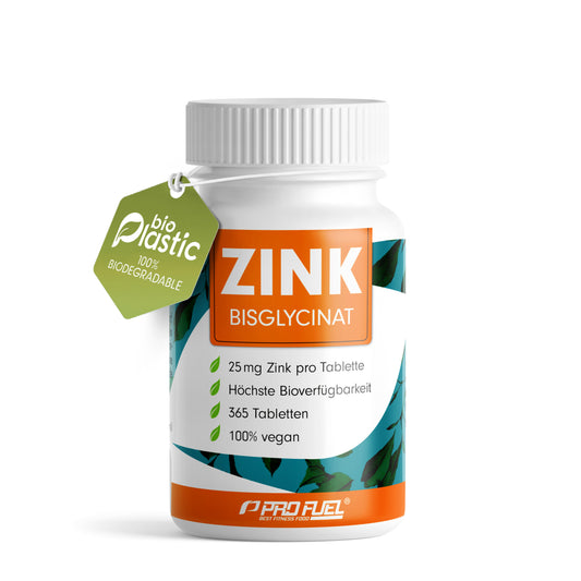 ProFuel Zink Bisclycinat hochdosiert 365 Tabl.